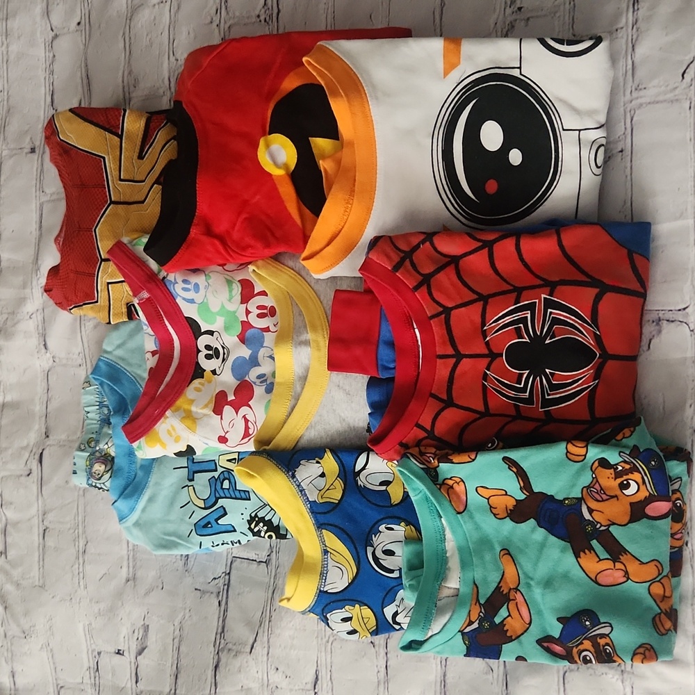Disney & H&M Pajama Bundle Size 6X-7 Years